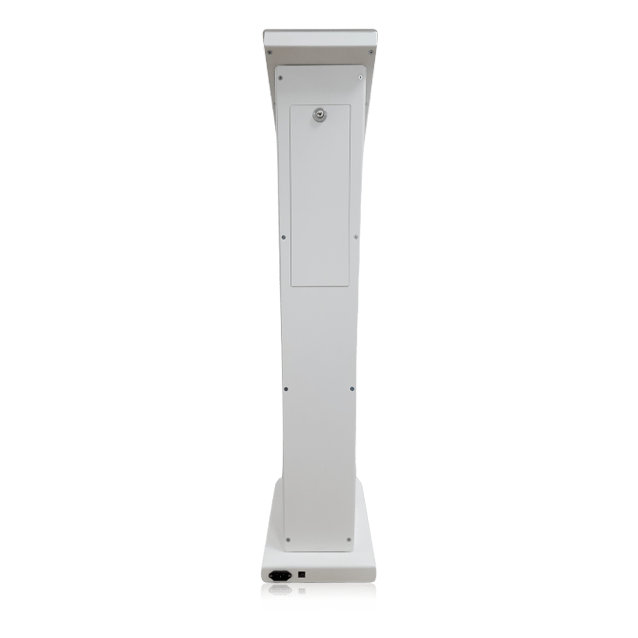 Dispensador de Senhas, Quiosque multimédia, Quiosque Filas de Espera, Quiosque Compacto TT [QMTT2] - Branco