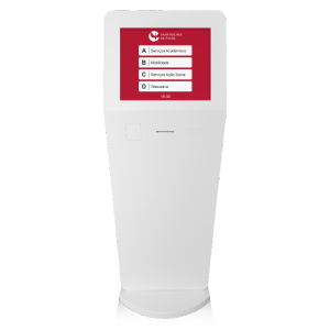 Dispensador de Senhas Quiosque multimédia Windows - Branco