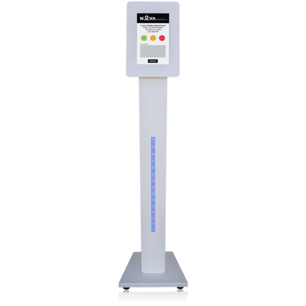 Quiosque Multimédia, Sistema de Inquérito de Satisfação, SV-TOWER KIOSK - ANDROID - Branco