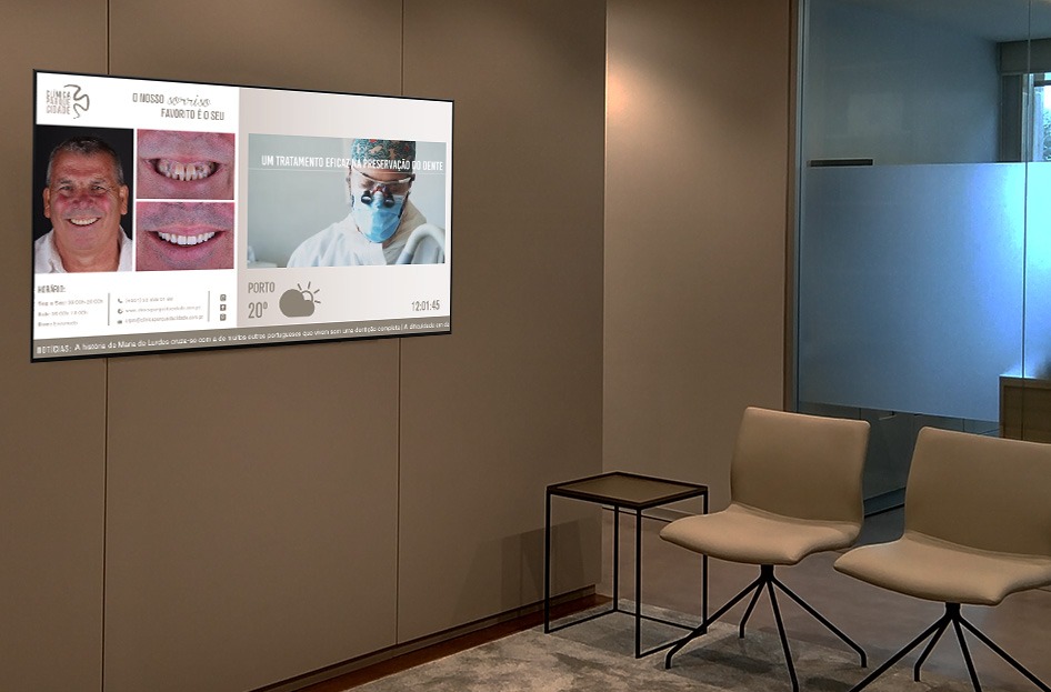 tv corporativa, software conteúdos multimédia,  box android, digital signage, gestão de conteúdos por software,